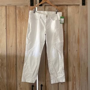 NWT Lilly Pulitzer South Ocean Crop stretch jean.  Preppy look